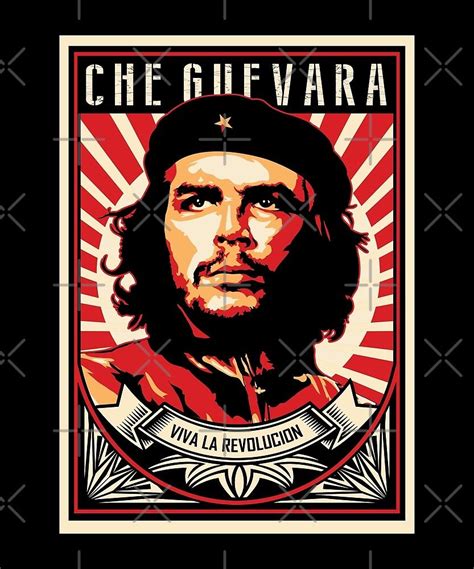 Che Guevara Viva La Revolucion By Monokromatik Redbubble Che