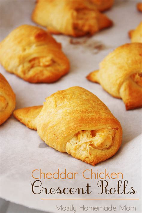 Cheddar Chicken Crescent Rolls Mostly Homemade Mom