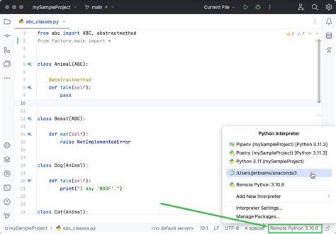 Configure A Python Interpreter Pycharm Documentation