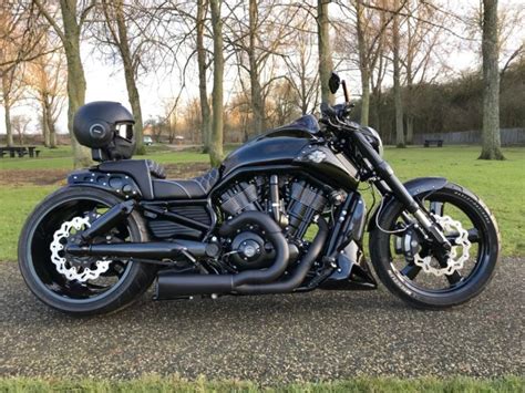 2016 Custom Harley Davidson V Rod Muscle Chopper Bobber Show Bike 360