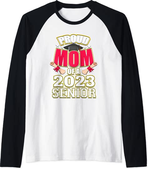 Proud Mom Class Of 2023 Seniors Shirt Graduation Tassel