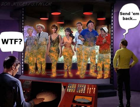Gilligans Island Meets Star Trek Star Trek Trek Humor