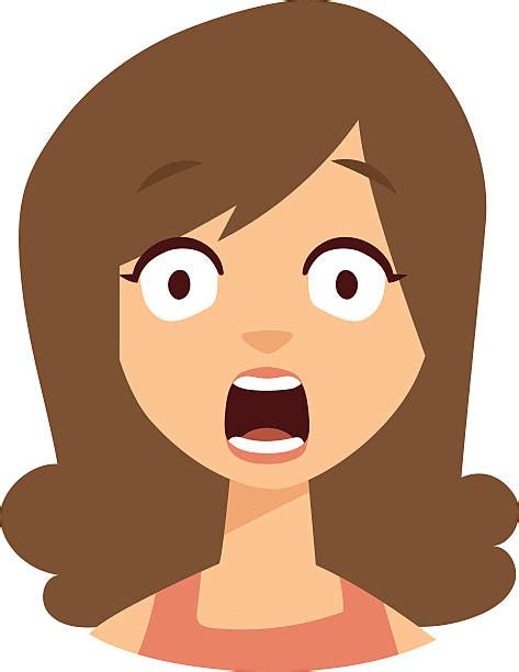 Shocked Girl Illustrations Royalty Free Vector Graphics And Clip Art