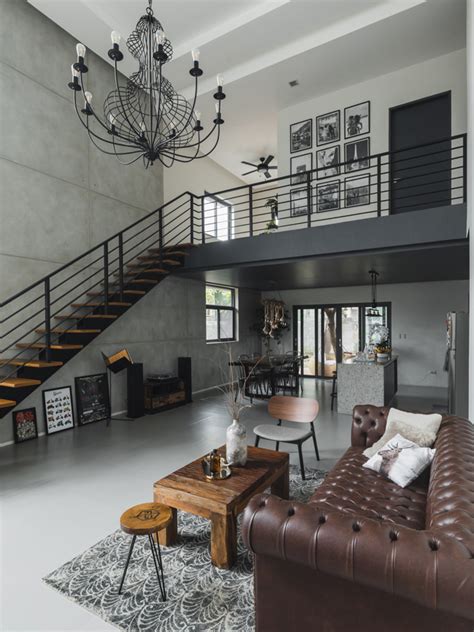 Style Rules This Modern Minimalist Industrial Home Rl