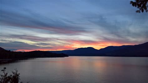 Shuswap Lake British Columbia Canada Sunrise Sunset Times