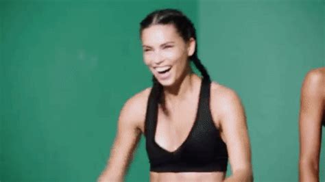 And Have Lots Of Fun Adriana Lima And Lais Ribeiro Dancing To K Magic GIFs POPSUGAR