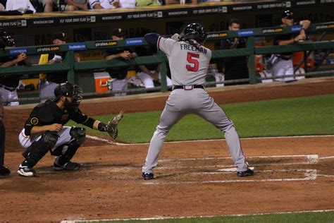 Freddie Freeman 1b 5 Atlanta Braves Atlanta Braves Pitt Flickr