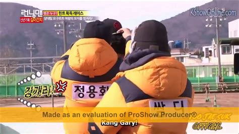 At the photo zone game he always be a winner because gary always on the photo with that calm expression. kang gary funny running man - YouTube