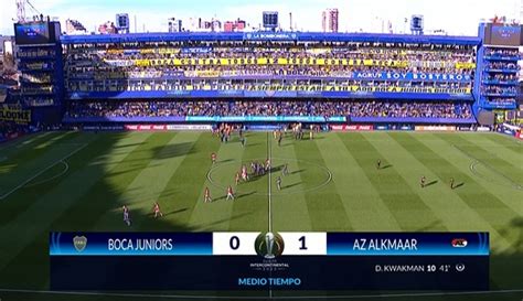 Resultado Boca Juniors Vs Az Alkmaar Por La Copa Intercontinental Sub