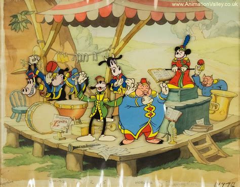 Disney Mickey Mouse Band Cel Animation Cels Photo 29061349 Fanpop