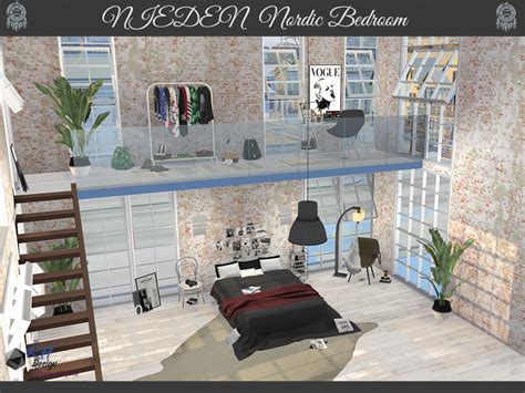 The Sims Resource Neiden Nordic Bedroom