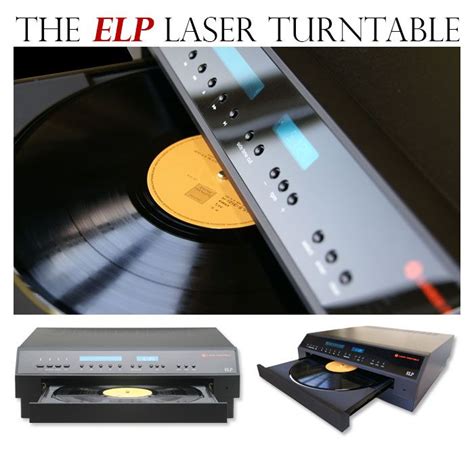 Elp Laser Turntable Plays Vinyl Records Without A Needle Next Time I
