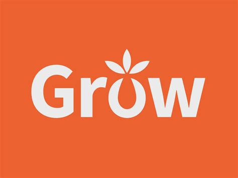 Grow Logo By Andrea Tamponi Logo Design Inspiration Graphics Logo