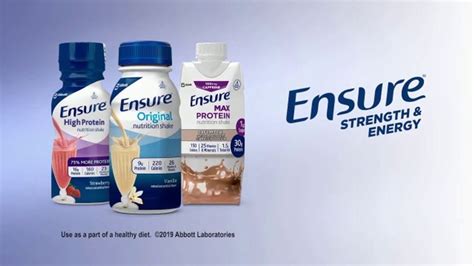 Ensure Tv Commercial On A Mission Strength And Energy Ispottv