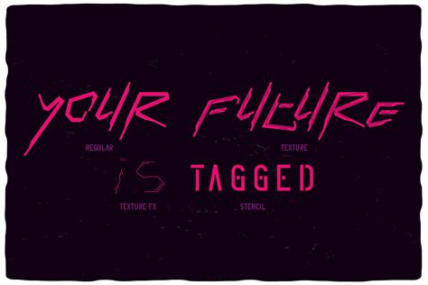 Cyberpunk Font Duo By Vozzy Vintage Fonts And Graphics Thehungryjpeg