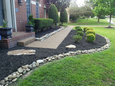 Fascinating Landscaping With Rocks Landscaping With Rocks Lawn And Landscape Mulch Landscaping