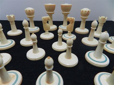 Antique Ivory Chess Set Origins Age Collectors Weekly