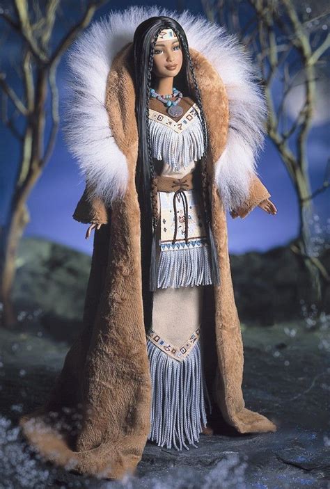 Barbie Native American Indian Doll Spirit Of The Earth Collection Mnrfb Barbie Collector Dolls