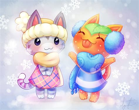 Animal Crossing New Leaf Cat Villagers Lolly And Tangy 3 Animal