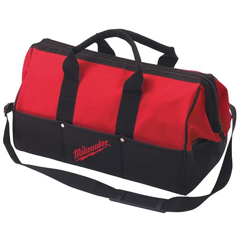 Milwaukee Tool 24 Inch Contractor Tool Bag In Red The Home Depot Canada