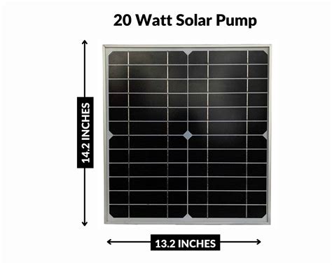 12v 20 Watt Solar Panels Us Solar Pumps