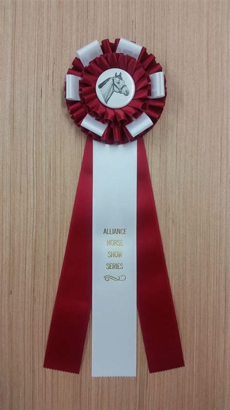 Clarkton 15 Award Ribbon Custom Rosette Mclaughlin Ribbon Awards