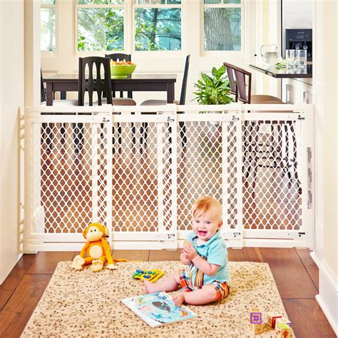Toddleroo By North States Extra Wide Sliding Swing Door Baby Gate 22