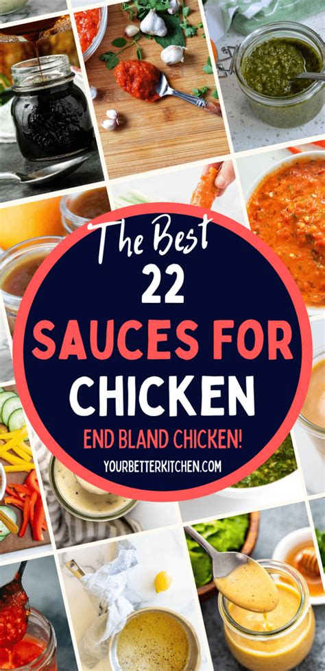 22 Best Sauces For Chicken Ever