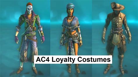 Ac4 Multiplayer Loyalty Costumes Cutthroat Harlequin Night