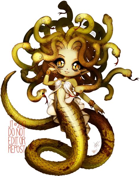 Medusa By Juuhanna On Deviantart Medusa Artwork Chibi Medusa Gorgon