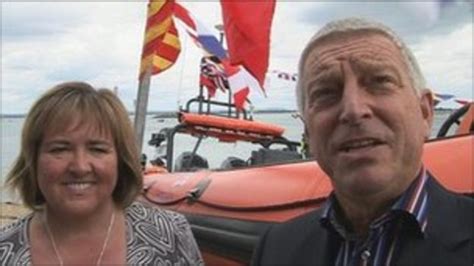 Man Names Portsmouth Lifeboat After Wife Bbc News