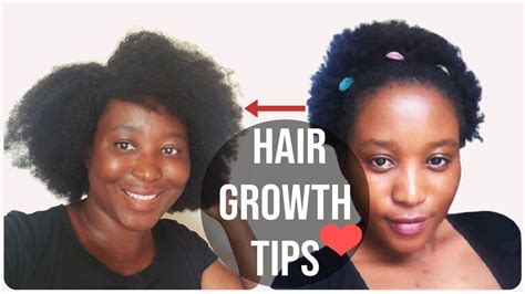 How To Grow African Hair Faster And Healthy Youtube