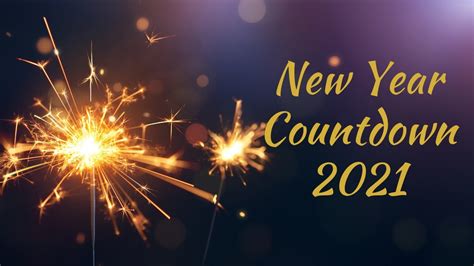 New Year Countdown 2021 Fireworks Music Youtube