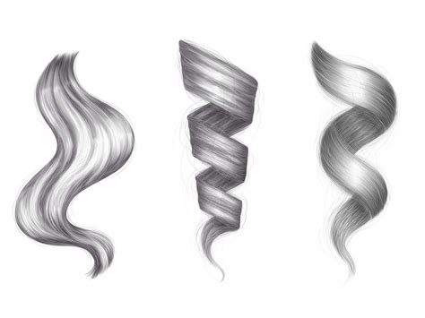 how to draw curly and wavy hair using procreate realistic hair drawing curly hair drawing