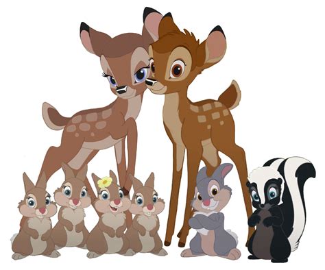 Bambi And His Friends Vector 2 By Georgegarza01 On Deviantart Disney