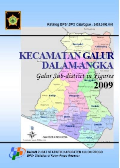 Peta Kecamatan Galur Pemerintah Kabupaten Kulon Progo