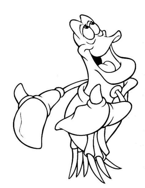 Little Mermaid Flounder Coloring Pages At Free