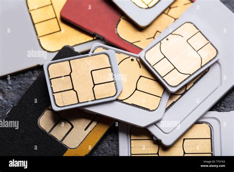 Micro Sim Hi Res Stock Photography And Images Alamy