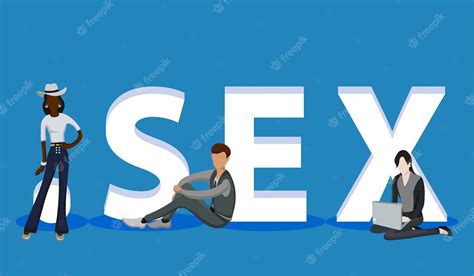 People On Sex Para Presentaciones De Aplicaciones Móviles Web Vector Premium