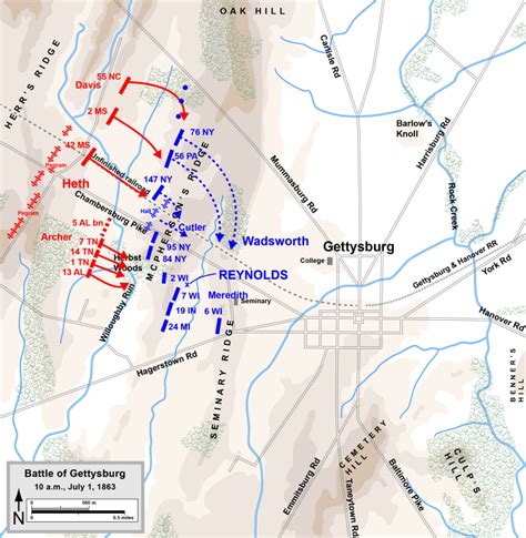 Who Was First At Gettysburg Emerging Civil War