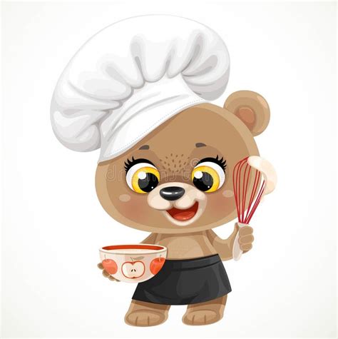 Cute Bear Cooking Cartoon Stock Illustrations 381 Cute Bear Cooking