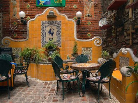 Talavera On Patio Spanish Style Homes Mexican Style Homes Mexican Patio