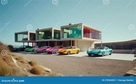 Serene Bay Living: Sleek Floating Home with Retractable Bridge and Eco