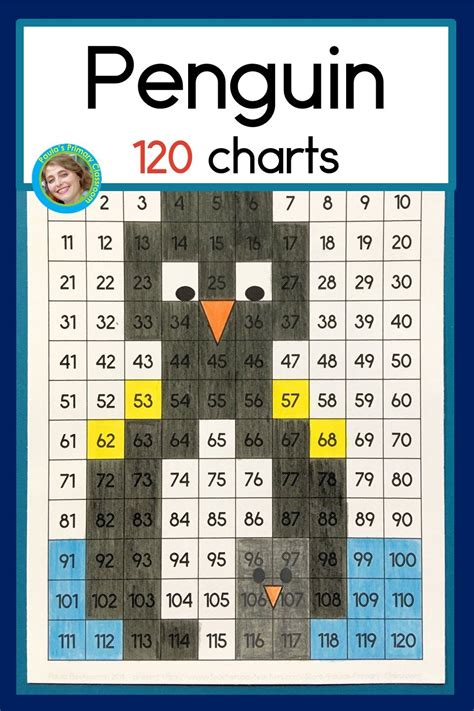 Penguin 120 Chart Activities No Prep Worksheets 120 Chart Fun Math