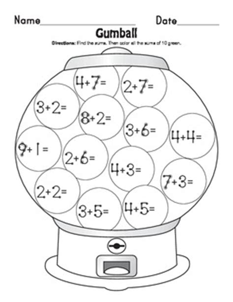 The worksheet variation number is not printed with the worksheet on purpose so others cannot simply look up the answers. Touch Point Numbers by CrazyForFirst | Teachers Pay Teachers