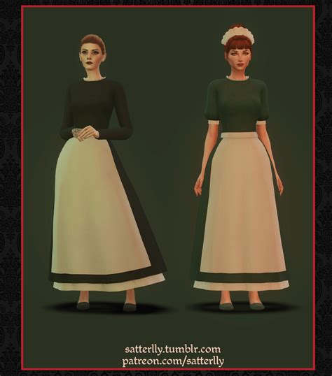 Sims 4 Maid Dress Eleanor Micat Game