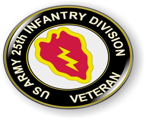 25th Infantry Division Veteran Emblem