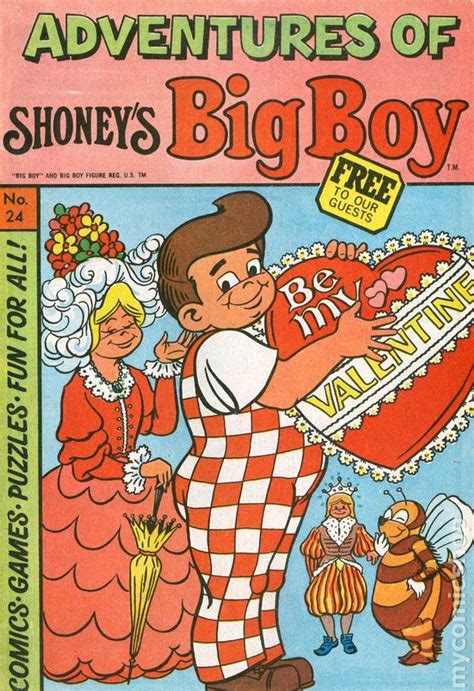 Adventures Of Big Boy 1977 Shoneys Big Boy Promo Comic Books