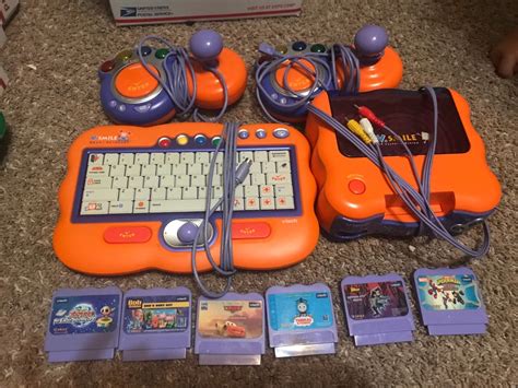 Vtech Vsmile Tv Learning System Console With Controller Art Studio Game