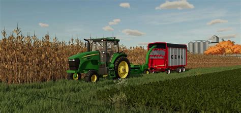 John Deere 3955 Trailed Forager V10 Mod Farming Simulator 2022 19 Mod